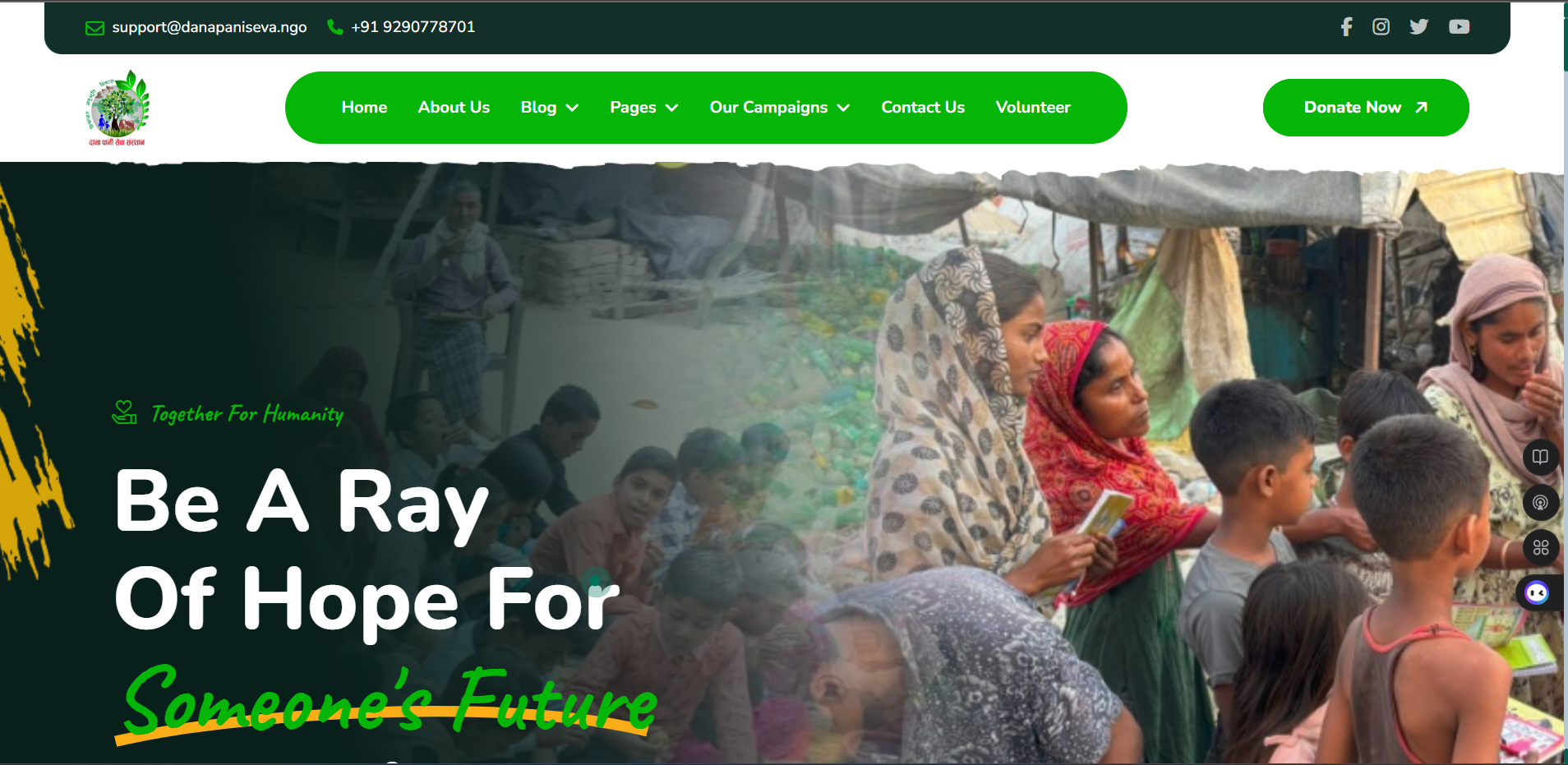 Dana Pani NGO Website