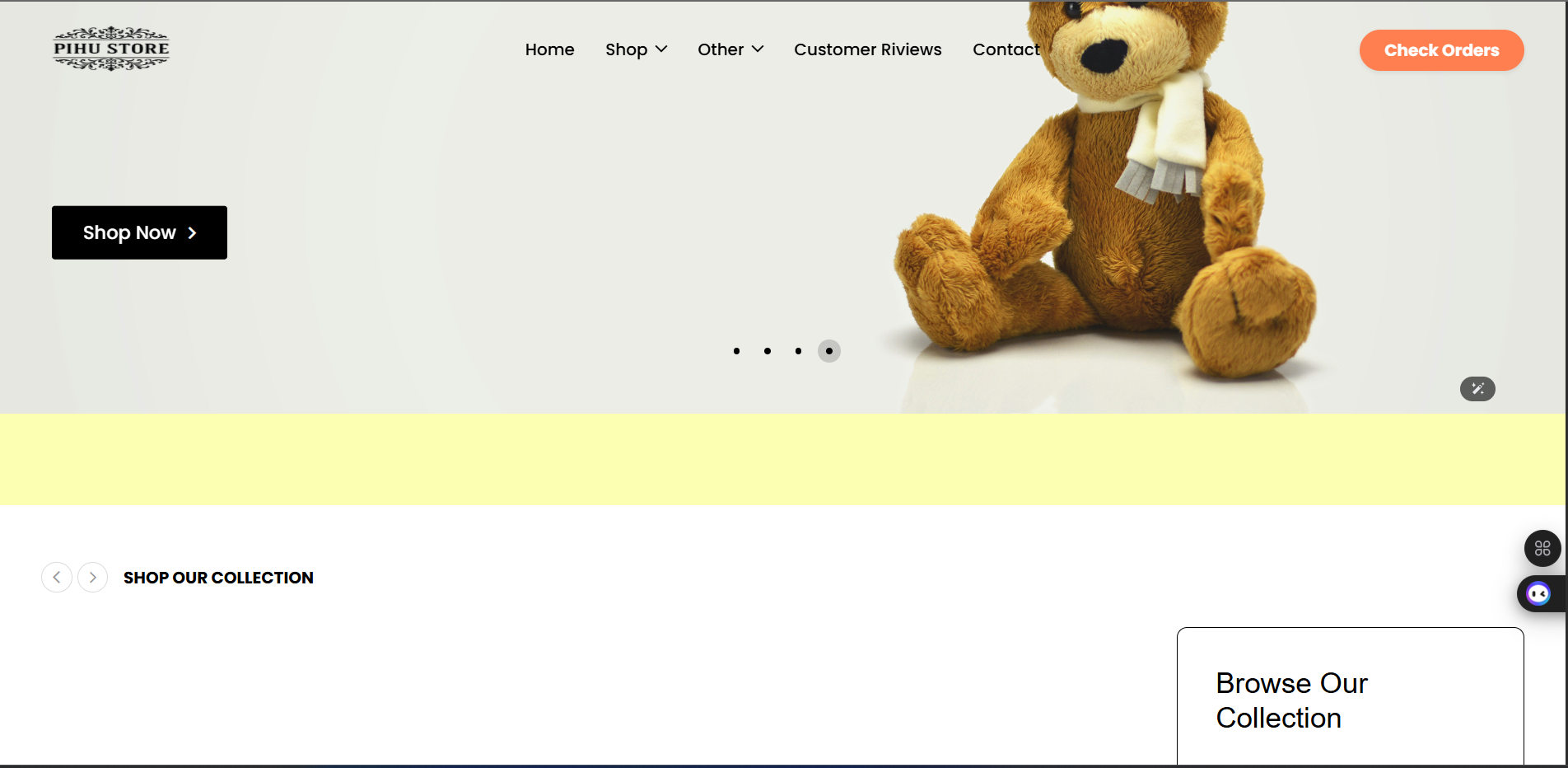 Pihu Store E-Commerce